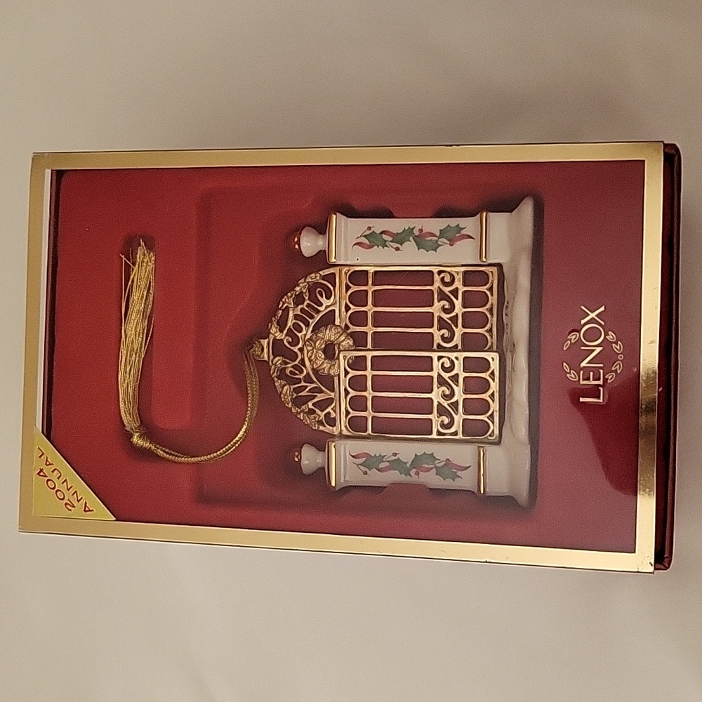 Lenox Christmas Ornament "First Year In The New Home" 2004  NIB